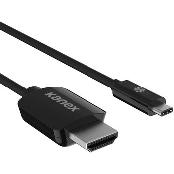 Kanex Thunderbolt 3.0 (USB-C) to HDMI Cable - кабел за свързване от USB-C към HDMI 4K (черен) (5 метра)
