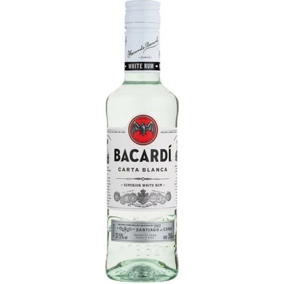 Bacardi Carta Blanca 37,5% 0,35 l (holá láhev) – Hledejceny.cz