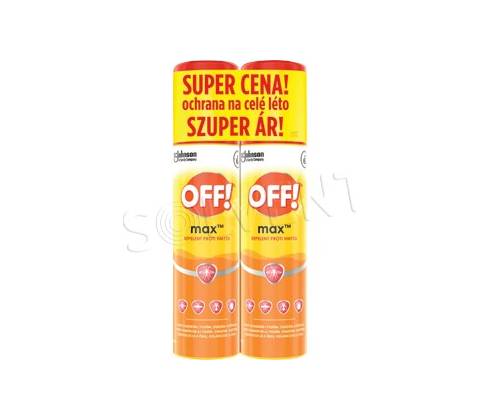 Off! Max repelent 2 x 100 ml