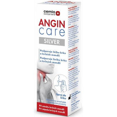 Cemio ANGIN Care Sprej do krku 30 ml