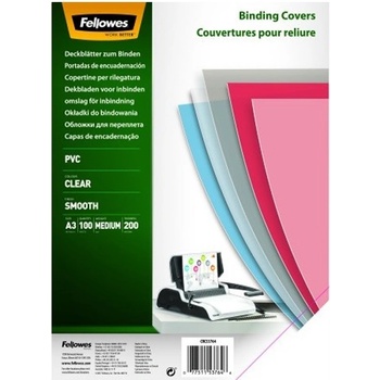 Fellowes Първа страница, А3, 200 микрона, fellowes, прозрачна 53764 (53764)