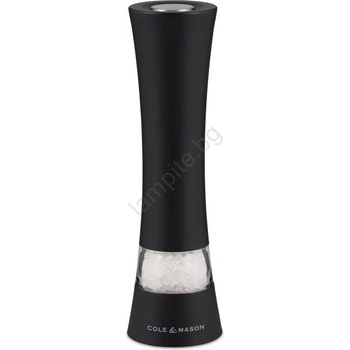 Image 1 of Cole&Mason - Електрическа мелница за подправки BURFORD 4xAAA 18 см черен (GG411)