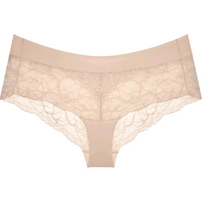 TRIUMPH Dámske body Make-Up Illusion Lace Shorty BROWN