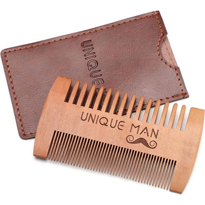 Gaira® Dřevěný hřeben na vousy W011 – Zbozi.Blesk.cz