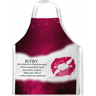 Impar Zástěra Ryby 21.1. - 20.3. - červená