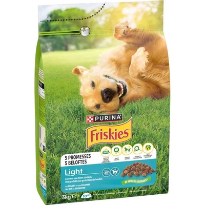 Friskies Light Sterilised granule kura zelenina 3 x 3 kg
