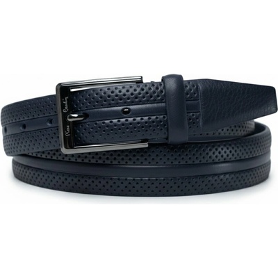 Pierre Cardin kožený opasek GF9013 BLU Modrá