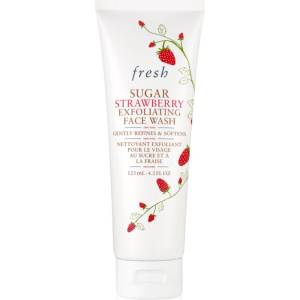 fresh Sugar Strawberry Face Wash ексфолиращ почистващ гел 125ml