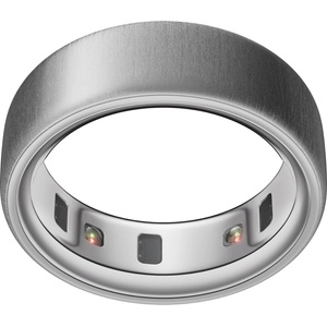 OURA Ring 4 - Brushed Silver - Size 5 - Smart ring - Oura Ring 4 size test set for sizing - Wearable for sleep tracking - Heart rate - Fitness tracker - Up to 8 days battery life - JZ90-54220-05 (JZ90-5422