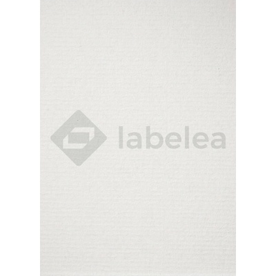 Labelea Samolepiace etikety 210x297 mm papierové štruktúrované biele, na hárku A4, pre laserovú tlač, Farba etikiet Biela, Počet hárkov v balení 100 E64210297W001S