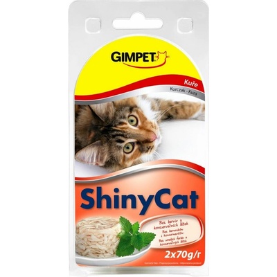GimCat ShinyCat kuracie 2 x 70 g