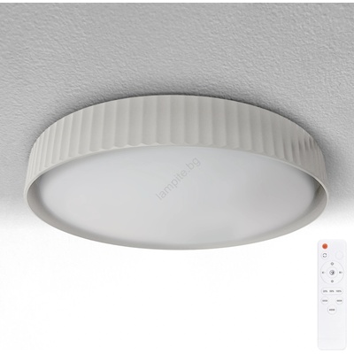 Brilagi - Димируемо таванно осветително тяло LUCIA LED/48W/230V Ø 41 cm бяло + дистанционно управление (BG3476)