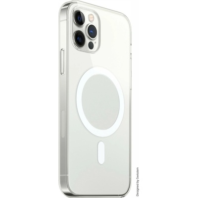 Swissten Clear Jelly Magstick pre iPhone 16 Pro Max transparentný