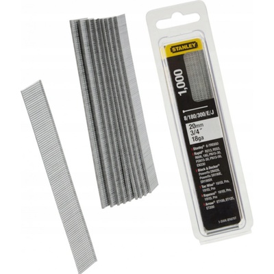STANLEY KLINCE J 20mm / 3/4 1000ks BN075T1