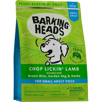 Barking Heads Chop Lickin’ Lamb Small Breed 4 kg