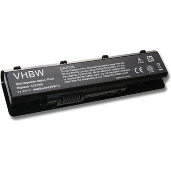 Image 1 of VHBW Батерия за Asus N45 / N55 / N75, 4400 mAh (800103885)