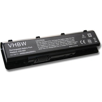 VHBW Батерия за Asus N45 / N55 / N75, 4400 mAh (800103885)