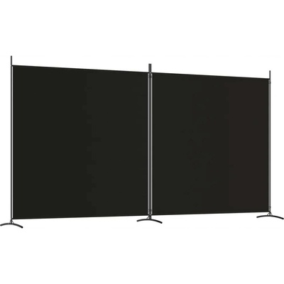 VidaXL Paraván 350277 348 x 180 cm černý
