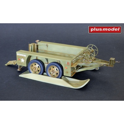 Plus Model US trailer M18 tandem axle 1:35