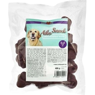 Cobbys Pet Aiko Snack Soft Knotted Bone Beef 11,4 cm mäkký uzol s hovädzím mäsom 8 x 400 g