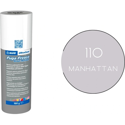 Farba na škáry Mapei Fuga Fresca manhattan 160 g FUGAFRESCA110