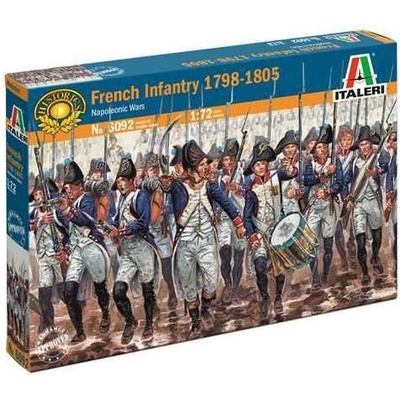 Italeri Model Kit figurky 6092 NAPOLEONIC WARS: FRENC INF.1800-05 1:72