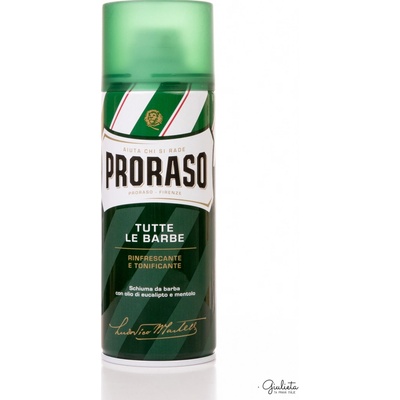 Proraso Green pena na holenie Eucalyptus Oil and Menthol 400 ml