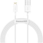 Baseus Кабел за данни Baseus Superior, Lightning, 1.5m, Бял - 40471