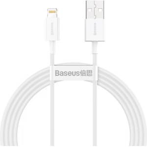 Baseus Кабел за данни Baseus Superior, Lightning, 1.5m, Бял - 40471
