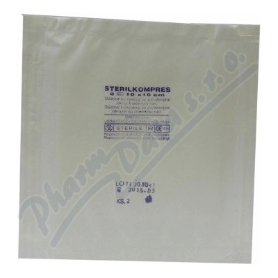 Steriwund gáza hydrofilní kompresy sterilní 10 x 10cm/2 ks