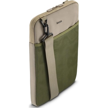 Hama To Go, obal na notebook/tablet, uhlopriečka do 31 cm 12,1, popruh na rameno, béžový/zelený 222070