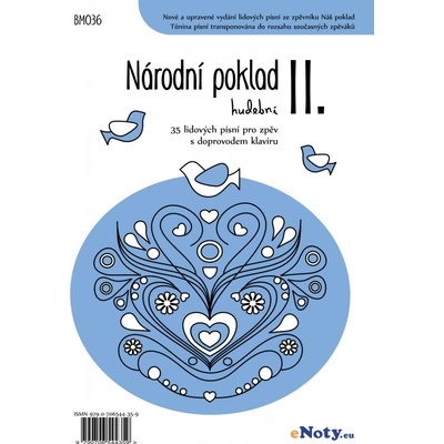 Národní poklad hudební II. 35 lidových písní pro zpěv a klavír