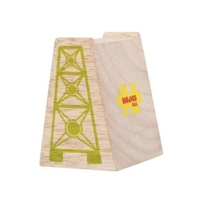 Bigjigs Toys - Дървени блокчета за повдигане на релси - 12 броя