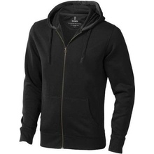 Elevate ARORA Hooded full zip sweater tm.sivá