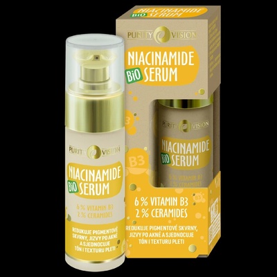 Purity Vision pleťové sérum Niacinamide bio 30 ml – Zboží Dáma