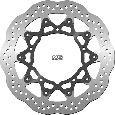 NG přední brzdový kotouč YAMAHA YZF R6 05-16, YZF R1 07-11, XTZ 1200 11-17, FZ 8 10-15 (310X132X5) WAVE plovoucí
