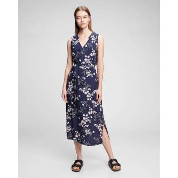GAP Рокля zen neck maxi GAP GAP | Sin | ЖЕНИ | XXS