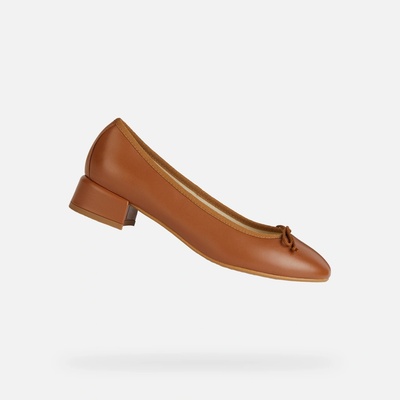 Geox women's pumps Floretia hnedá Light brown