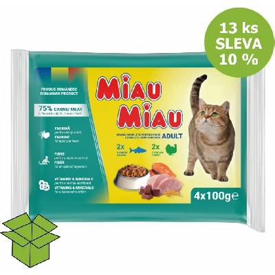 Miau Miau Cat morka a losos 100 g