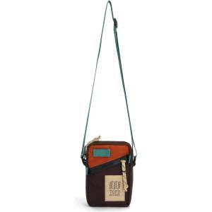 Topo Designs Чанта за рамо Topo designs Mini Shoulder Bag - Clay / Chocolate - размер 1 l (510-5450-0711)