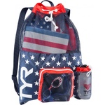 TYR big muммy mesh bag синьо