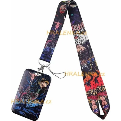 Šňůrka na krk 26020 s cedulkou na ID karty Stranger Things
