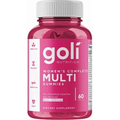 Goli Nutrition Women's Complete Multi 60 gumených cukríkov