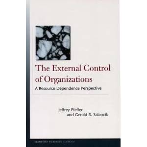 External Control of Organizations | Jeffrey Pfeffer (ISBN: 9780804747899)