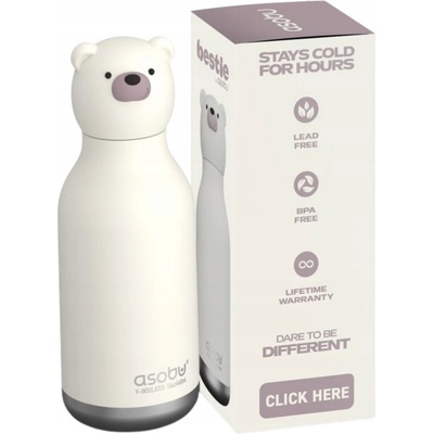 Asobu Termoska Bestie Thermal 460 ml medveď