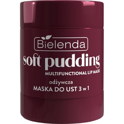 Bielenda Soft Pudding regeneračná maska na pery Very Cherry 12 g