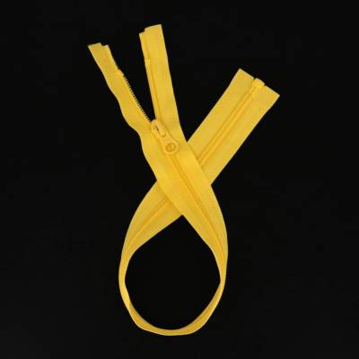 YKK Zip spirálový dělitelný 60cm žlutá