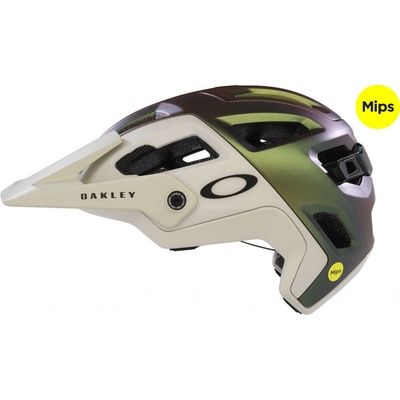 Oakley DRT5 Maven Mips satin mist silver/green colorshift 2025