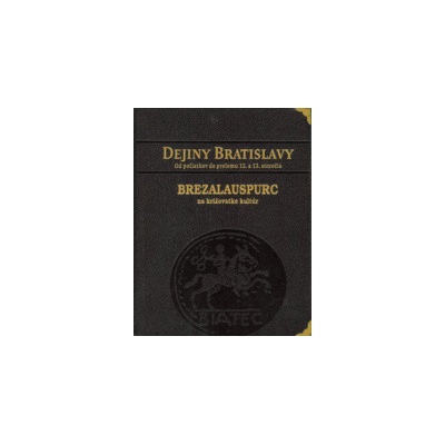 Dejiny Bratislavy 1 - kožená väzba
