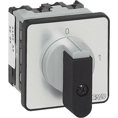 BACO NB01AQ1 odpínač 16 A 1 x 90 ° šedá, černá 1 ks